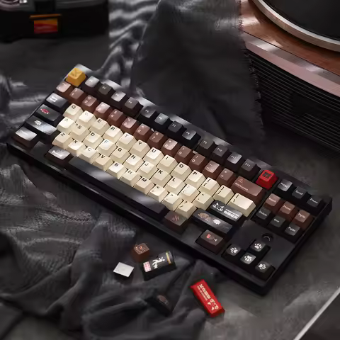 FBB Keycaps Beware of the Dog 145keys PBT 1.7mm Dye-Sub Custom Cherry Profile For Mx Cherry Switch G