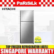 (Bulky) Hitachi R-VX480PMS9-BSL Top Freezer Refrigerator (407L)