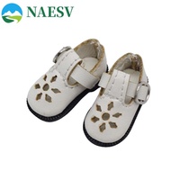 NAESV Mini Casual Shoes Toys Gifts Birthday Gift Kids Toy Mini Leather Dolls Shoes Blythes Doll Toy 