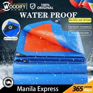 Woodify trapal waterproof makapal net shade outdoor waterproof trapal waterproof heavy duty tolda ma