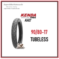 KENDA K682 90/80-17 Tubeless Motorcycle Tyre