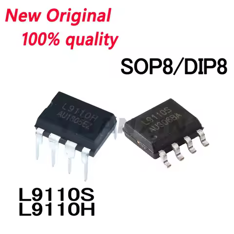 10~30PCS New L9110S SOP8 L9110H DIP8 H-Bridge full-bridge motor Driver chip DC Motor Driver IC Origi