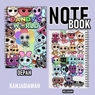 Dandy's World Spiral Notebook A6 Dandy's World