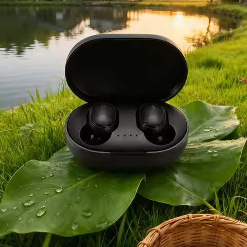 Original A6S TWS Wireless Bluetooth Headset with Mic Earbuds Noice Earphone Bluetooth Headphones