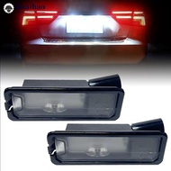 HUAIHAO 1/2Pcs Car LED License Plate Light For VW Golf 7 MK7 Passat B7 Eos CC Scirocco 35D 943 021 A