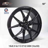 【Installation Available】VOX50 RAXER WHEELS FLOW FORMING 18 INCH 18X8.5 5X113 ET42 MBK READY STOCK