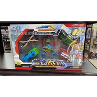 New hot-selling gift toy set: Five-in-one transformable explosive warrior children's toy899-71War Go