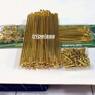 Jari jari Ruji Gold & Pelangi Velg Ring 14 ring 17 Jupiter mx / Vega R new / Vixion / Mio / Beat / V