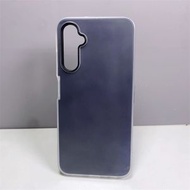 內地直送 - 適用三星GalaxyA054G手機殼果凍二合一F14全包邊防摔M14膚感簡約純色ins風磨砂殼高級矽膠情侶款-黑色 三星Galaxy A05S