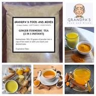 GFM - 2 in 1 Ginger Turmeric Tea (With Pure Ginger &amp; Turmeric Extract)