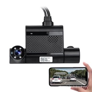 Cross-Mirror Hot Sale 4G Driving Recorder 3 Cameras 1080P | GPS+ADAS+DSM DVR