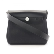 【二手】愛馬仕 HERMES 肩背包 Herbag Zip Mini 黑色 其他 Herbag Zip Mini 黑色 女士二手 A