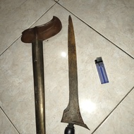 barang langka keris lurus antik kuno