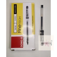 Dong-A Fine Tech Pen and Refill 0.3mm Black