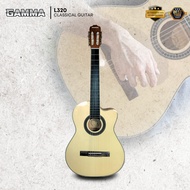 Gamma GM-L320 39" Cutaway Classical Guitar - ( GM-L320 / GM L320 )