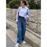 Japan Daigou GRL Fresh Striped Short Shirt kz51 Product