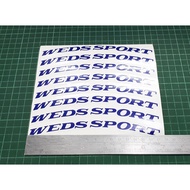 WEDS Sport TC05 rim sticker (Oracal made in Germany)