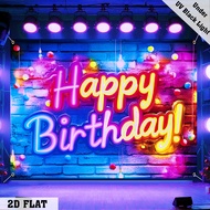 1 * 1.5CM UV Happy Birthday Happy Birthday Happy Birthday Wording Birthday Banner  Banner Gold Glitt