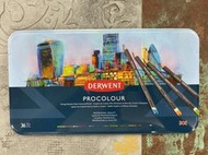 藝城美術~英國 DERWENT 德爾文 PROCOLOUR 油性色鉛筆精緻鐵盒組-36色/72色