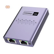 POE Network Cable Splitter 1 to 2 Gigabit Network Splitter Simultaneous Network Three-Way Transfer N
