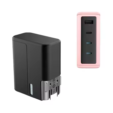 Silicone Case for CUKTECH GaN 140W Charger Portable Charger Protective Case Travel Carrying Case Sto