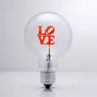 DarkSteve「演活生命」- 設計師燈泡 - Love球燈泡 Edison-Style 愛迪生燈泡: 1 個 (純燈泡)