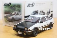 藍法車藏庫 AUTOart 1/18 TOYOTA SPRINTER TRUENO (AE86) 頭文字D #78797