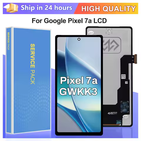 Pixel 7A Screen Assembly For Google Pixel 7A GWKK3 GHL1X G0DZQ G82U8 LCD Display Touch Screen Digiti