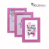 Minimalist 4R, 5R, 6R Photo Frames - 4R, 5R, 6R Photo Frames - Pink