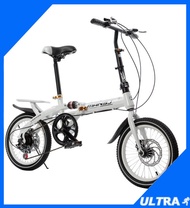 Bicycle Fold Portable Bike Disc Brake Alloy Sport Rims Fit Car Bonet Basikal Boleh Lipat Tahan Lasak Latih Kaki Kuat