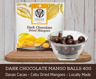 Cocoa Monster Dark Chocolate Mango Balls 40g