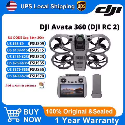 DJI Avata 360 Drone 4K Professional Drones with a Camera Imaging O4 FHD Video Transmission, RockStea