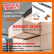 Blum Tandem Drawer Rail 50cm DOUBLE FULL EXT Antem Slow Soft Close