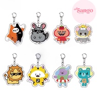 Sandwich CP GMM Q-Version Phuwin Jaidee Acrylic Keychain Backpack Decoration Gift