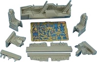 Iris 1/72 General Dynamics F-16D Fighting Falcon Cockpit (for Hasegawa) Plastic Model Parts ARS7167