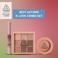 3CE Hue Are You - Autumn Bundle 1 (Shine Reflector +  Multi Eye Color Palette + Face Blush)