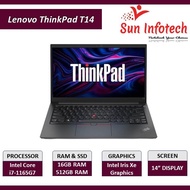 T14 Gen 2 Lenovo ThinkPad Business Laptop | 14” FHD | i7-1165G7 16GB RAM 512GB SSD | Win 11 Pro MS O