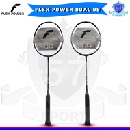 Flex Power Dual 88 28lbs Badminton Racket Bonus Grip