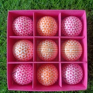 Japan KAEDE Golf Pink Two-layer Competition Ball Cherry Blossom Pink Cute Aiming Line 9-pack Long-di