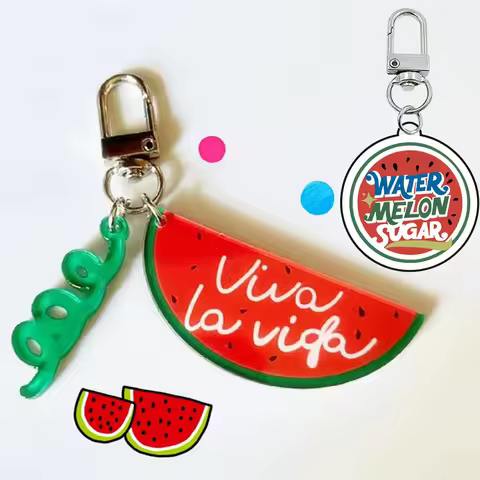 TV Serise Shining Watermelon 반짝이는 워터멜론 Ha Eun-gyeol Cosplay Key Chain Viva La Vida Keychains Bag Pen