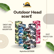 Ready Stock Outdoor Head scarf Head wear Face Mask Bandana Skaf Kepala For Cycling Hiking Outdoor Riding