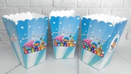 popcornbox pocoyo / pocoyo popcorn box /pocoyo box popcorn custom nama