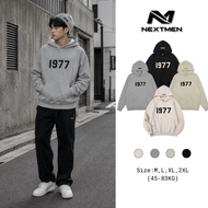 1977 Hoodie Men and Women Unisex Loose Form Thick Hooded Sweatshirt Youthful Style NH131