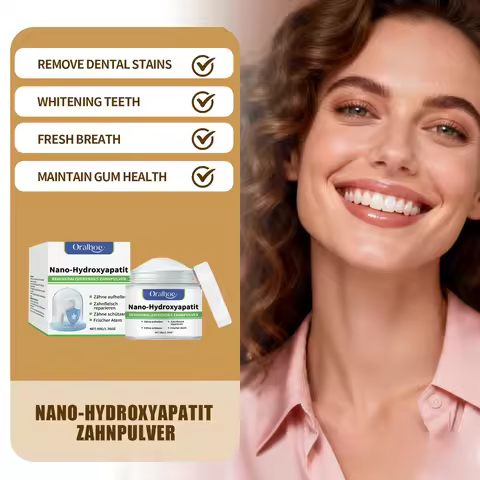 Teeth Whitening Powder Remove Plaque Stains Deep Cleaning Oral Improve Oral Smell Repair Enamel Sens