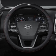 NEW item Car Steering Wheel Cover For Hyundai Elantra i10 Grand Starex SantaFe Sonata Tucson Getz Ma
