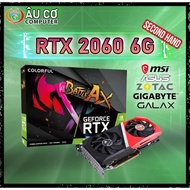 [OLD] VGA RTX 2060 6GB Video Card 6G GDDR6 MSI - ASUS - GIGABYTE - ASRock - Old COLORFUL (NO BOX)