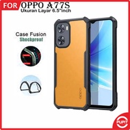 Case Oppo a77s A77 Softcase Shockproof Protect Camera Casing