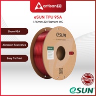eSUN Flexible TPU 95A Filament - 1kg | 1.75mm | Flexible | Multicolor | Bambu Lab AMS | Creality CFS