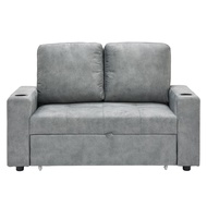 SB Design Square KONCEPT FURNITURE โซฟาเบด รุ่น Rainbow - PET สีเทา (146x101x96 ซม.)