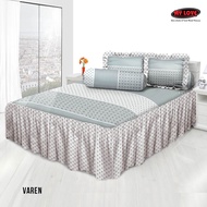 Bed Cover Set Rumbai 180x200 Tinggi 50 cm My Love Bedcover My Love Sprei Rumbai King 180 x 200 Tingg